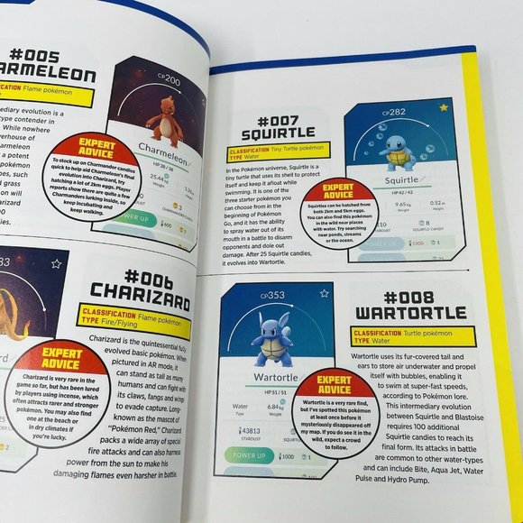 Pokemon Books (Lot of 2) - Pokemon Go Field Guide & Kalos Region Handbook Used - Picture 9 of 10